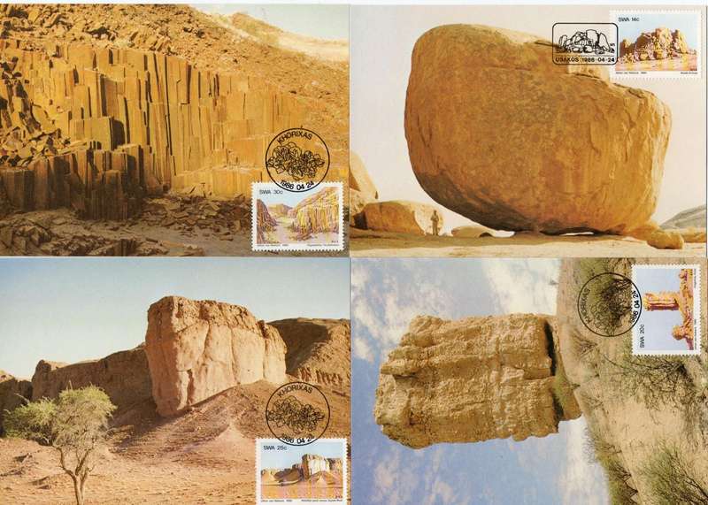 SWA Maxi Cards Rock Formations Set of 4