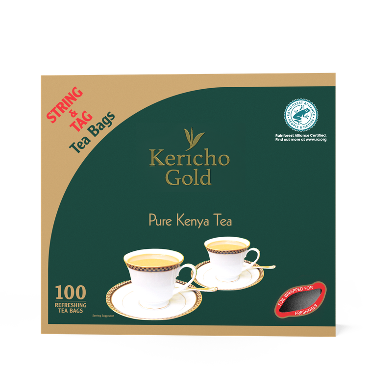 Kericho Gold - Pure Kenya Tea (String & Tag)