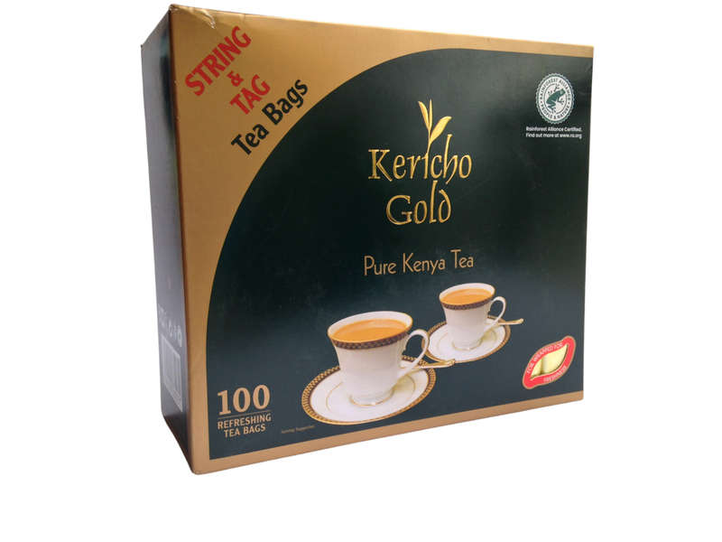 Kericho Gold - Pure Kenya Tea (String & Tag)