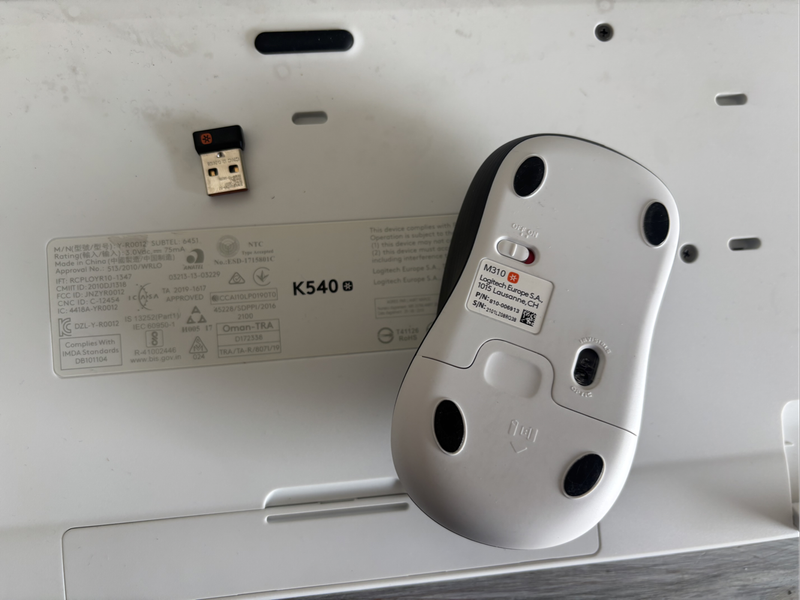 Logitech K540 and M310