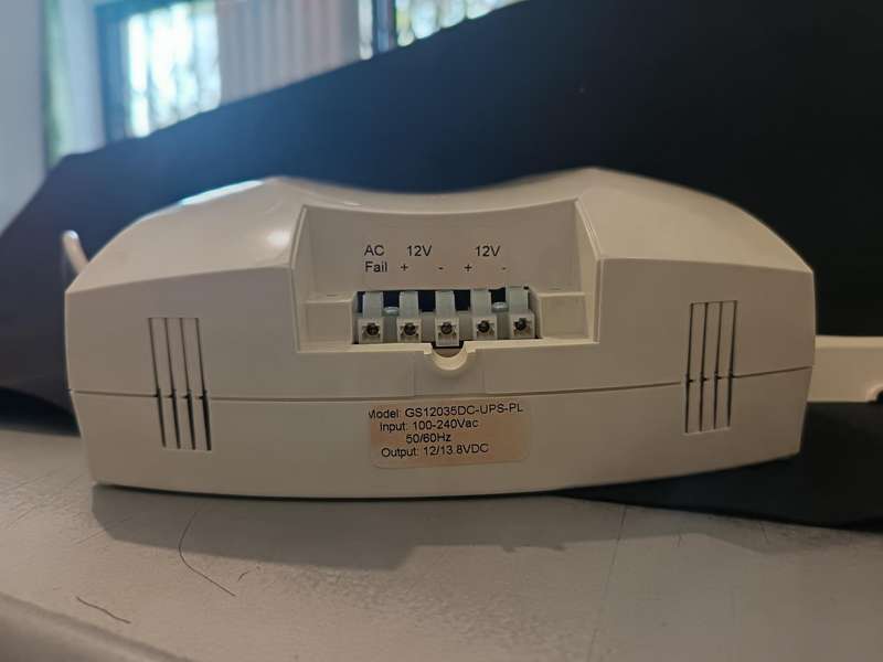 Battery Backup Power Supply  GS12035DC-UPS-PL