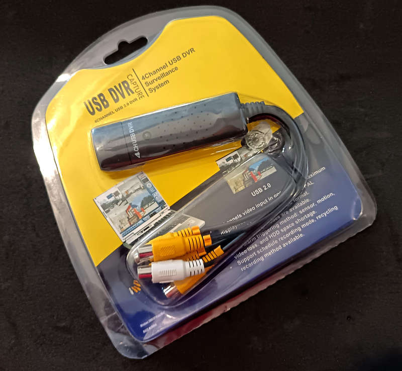 4 CHANNEL USB DVR