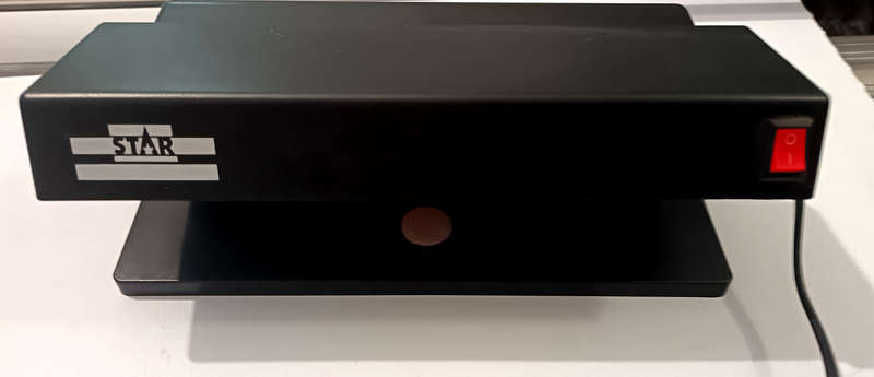 Star 12W UV Fake Note Detector  Spot Counterfeits in Seconds!