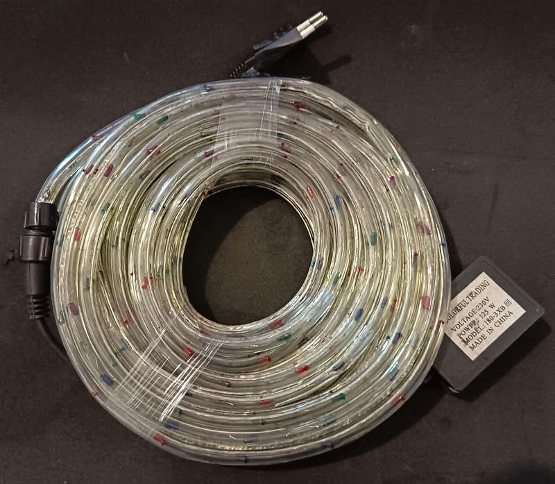 Rope light, LED, Colorfull, 10m