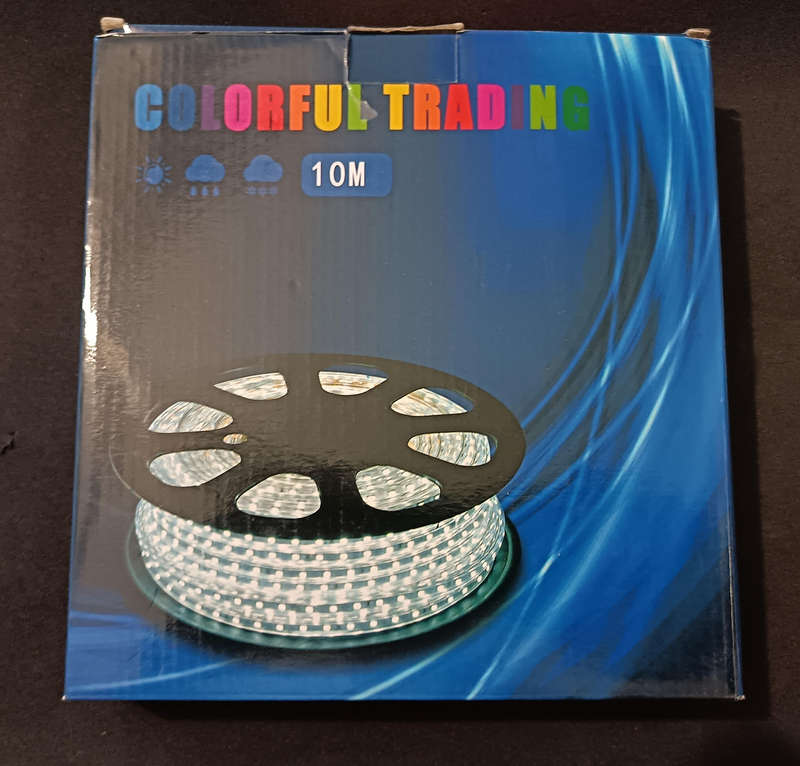 Rope light, LED, Colorfull, 10m