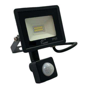 LED flood light with motion sensor, 30W