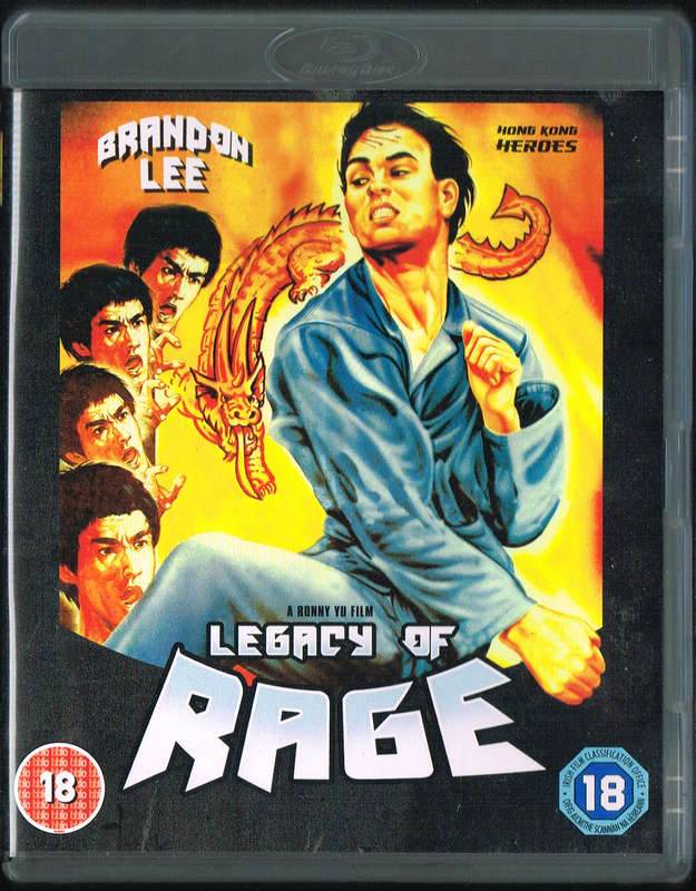 Legacy of Rage [blu ray & DvD]