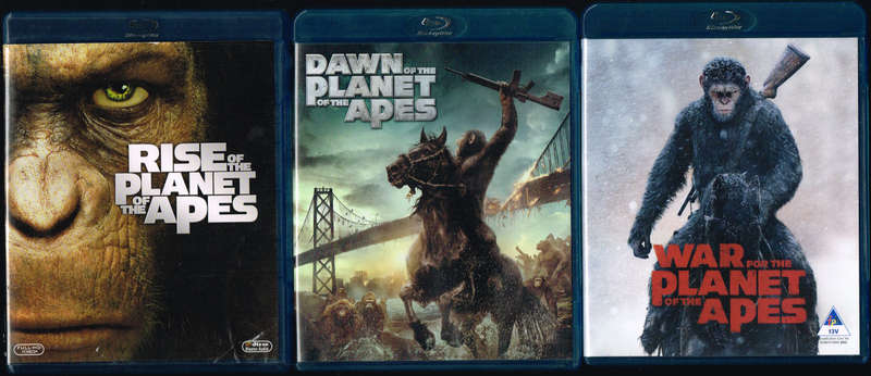 Planet of the Apes Reboot Trilogy