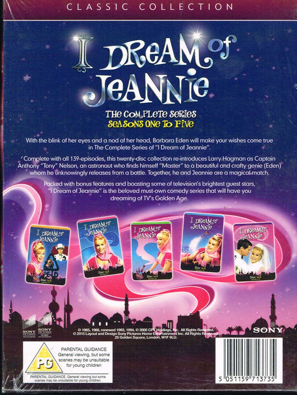 I Dream of Jeannie Complete Series - Season 1 to 5