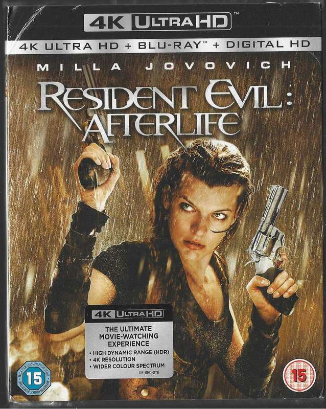 Resident Evil: Afterlife [4K UHD + BLU RAY]