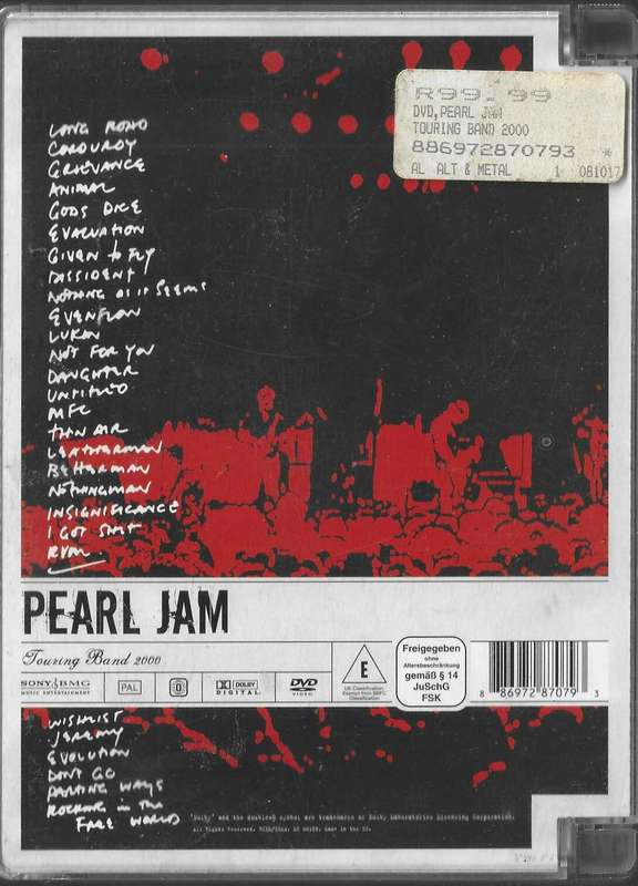Pearl Jam - Touring Band 2000