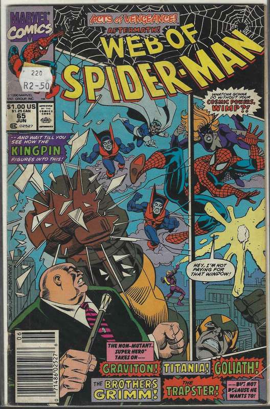 Web of Spider-man #65