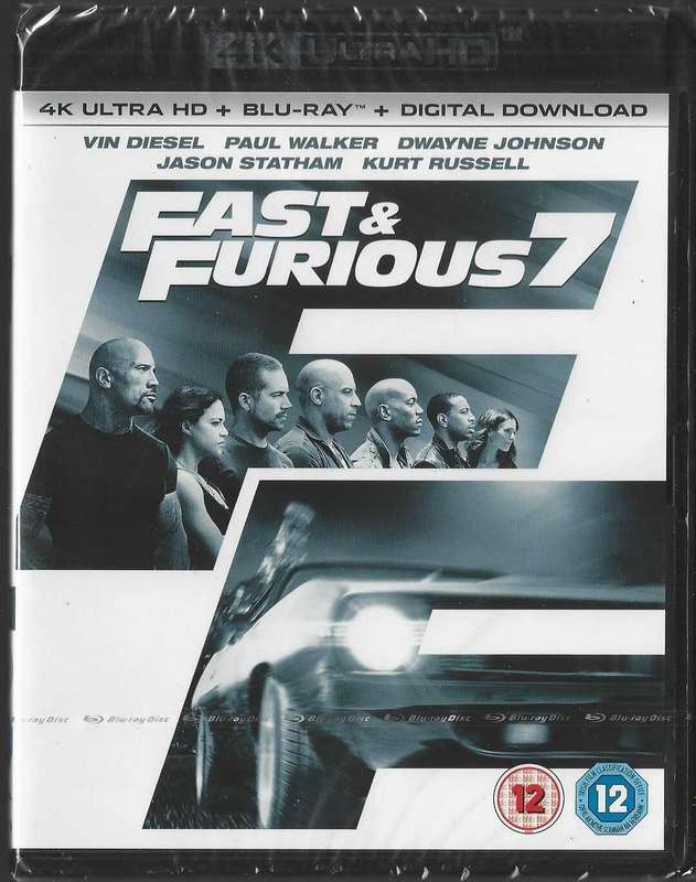 Fast and Furious 7 [4K UHD + BLU RAY]