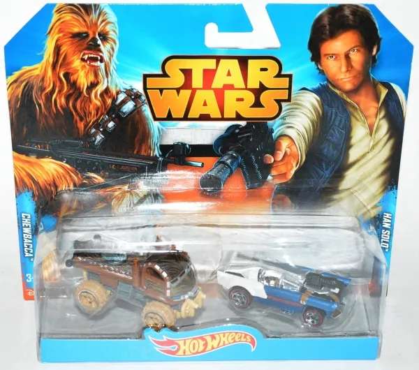 Star Wars - Chewbacca & Han Solo Hotwheels