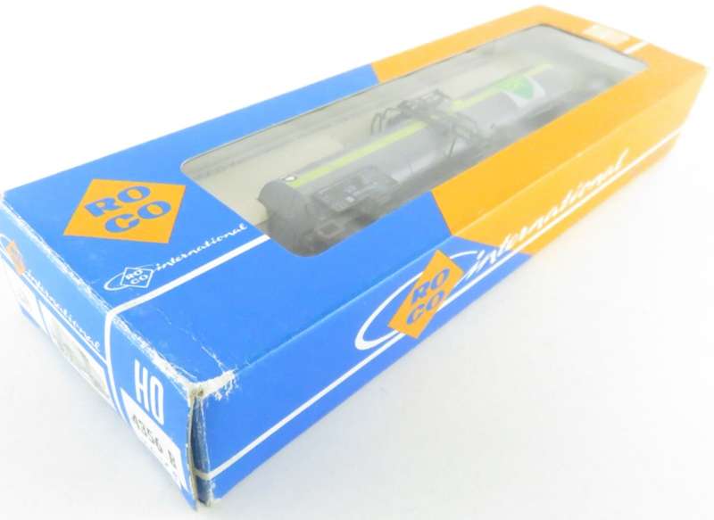 H0 gge 1/87  155 mm EU Tank Car (BP) dble. bogie, mint in orig.box Roco 4356B