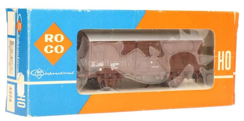 H0 gauge 1/87 DB 103mm Closed Goods wagon, mint in orig.box Roco 4374
