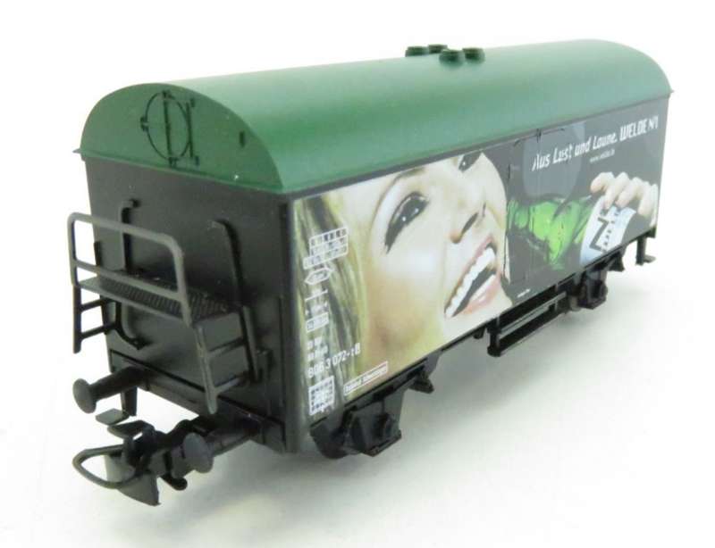 H0 gauge 1/87 100 mm 2-axle DB Closed Goods/Beer wagon, mint in original box Maerklin 44202