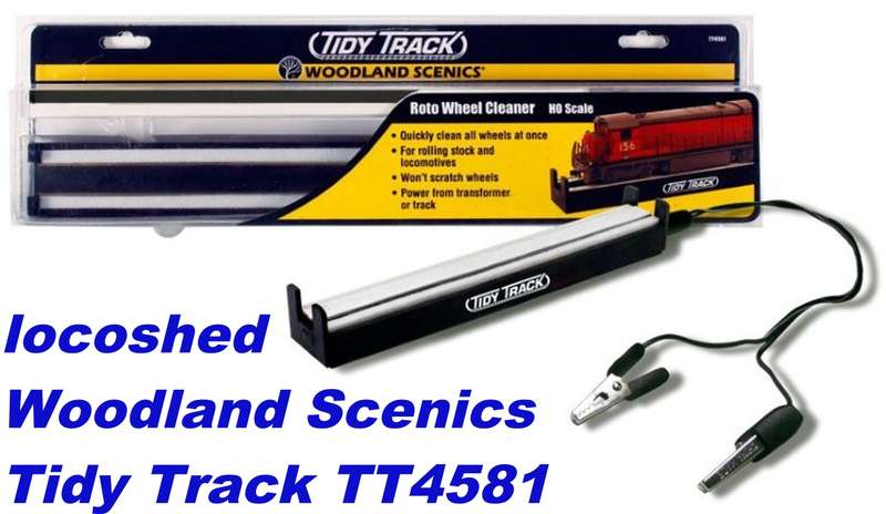 H0 gge 1/87 WoodlandScenics TidyTrack Roto Wheel Cleaner, sealed in orig.blister TidyTrack TT4581