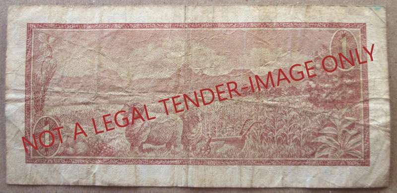 One Rand South Africa Serial Nr B580 632779