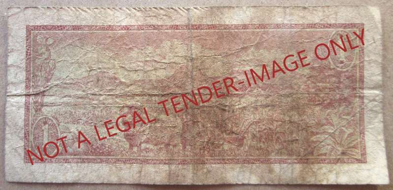 One Rand South Africa Serial Nr B347 743525