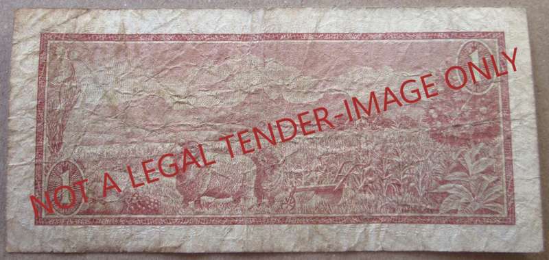 One Rand South Africa Serial Nr B516 830738