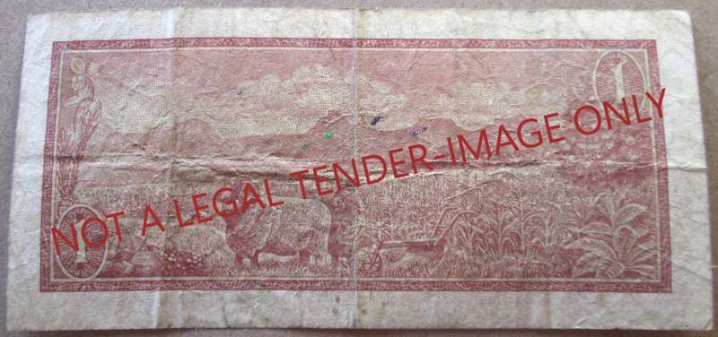 One Rand South Africa Serial Nr B530 926868