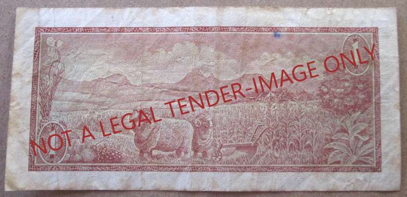 One Rand South Africa Serial Nr B604 928809