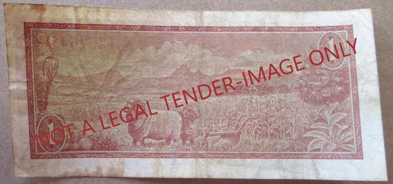 One Rand South Africa Serial Nr B298 120964