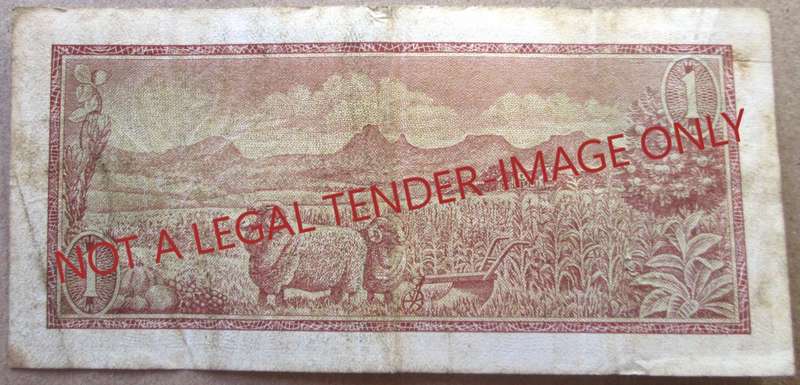 One Rand South Africa Serial Nr B108 187510
