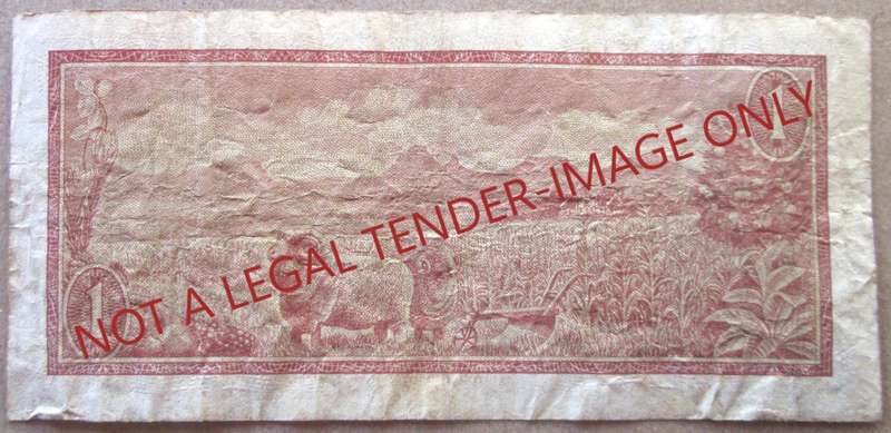 One Rand South Africa Serial Nr B345 871051
