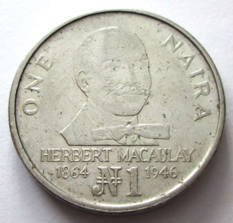 1991 Nigeria 1 Naira