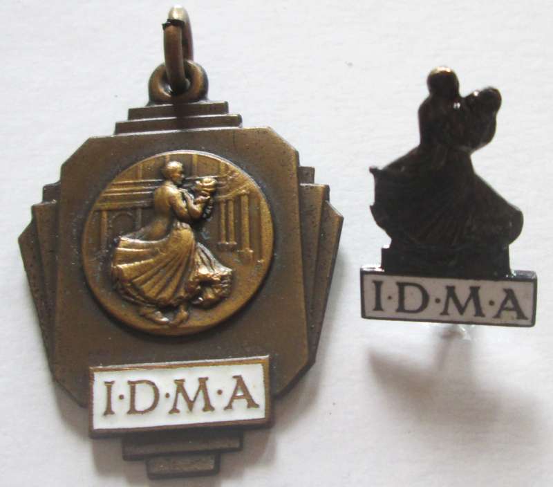 1964 International Dance Masters Medal and Pin