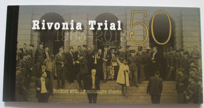 Rivonia Trial 1963 - 2013 Booklet with 12 Miniature Stamps Sheets