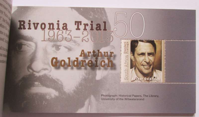 Rivonia Trial 1963 - 2013 Booklet with 12 Miniature Stamps Sheets