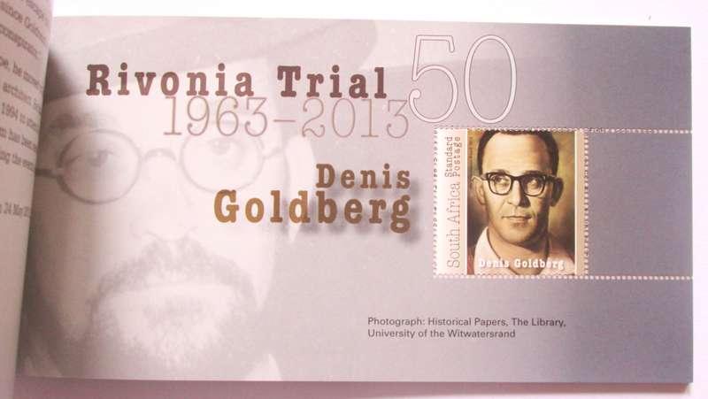 Rivonia Trial 1963 - 2013 Booklet with 12 Miniature Stamps Sheets