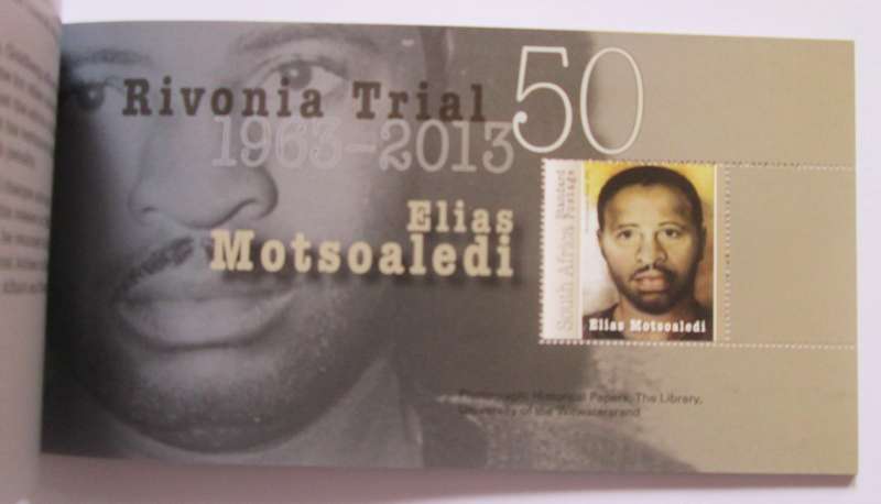 Rivonia Trial 1963 - 2013 Booklet with 12 Miniature Stamps Sheets