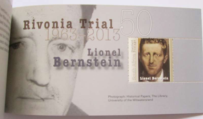 Rivonia Trial 1963 - 2013 Booklet with 12 Miniature Stamps Sheets