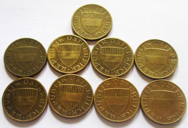 50 Groschen Austria 1960 - 1968