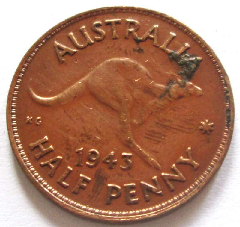 Half Penny Australia 1943