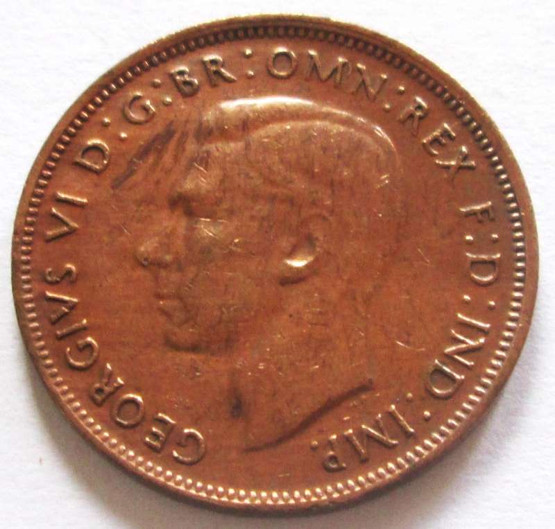 Half Penny Australia 1943