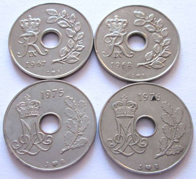 25 Ore Denmark 1967 + 1968 + 1975 + 1976