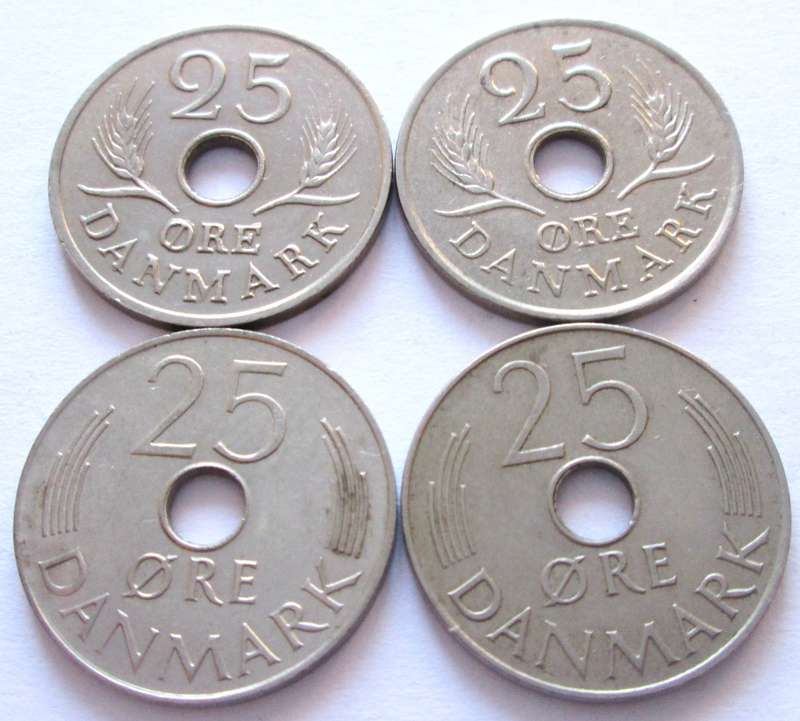 25 Ore Denmark 1967 + 1968 + 1975 + 1976
