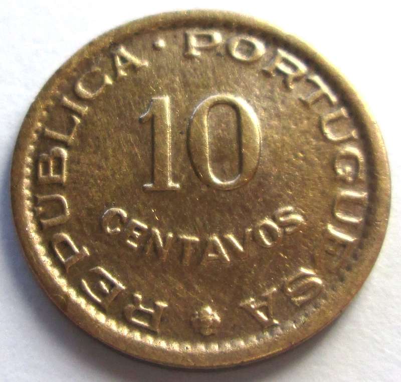 1960 Mozambique 10 Centavos