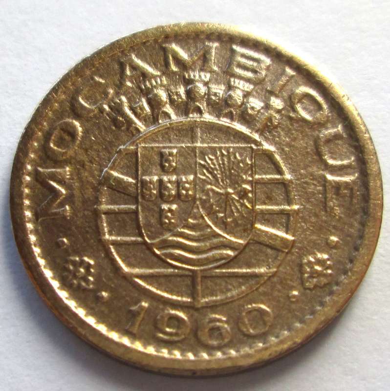 1960 Mozambique 10 Centavos