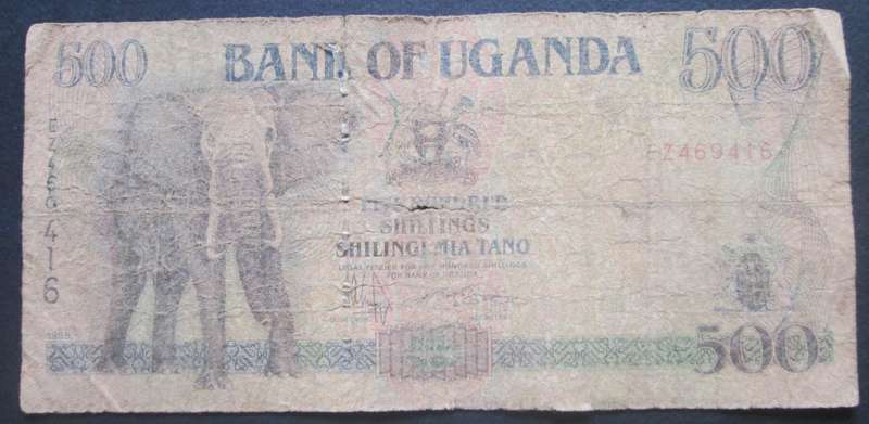 500 Shillings Uganda