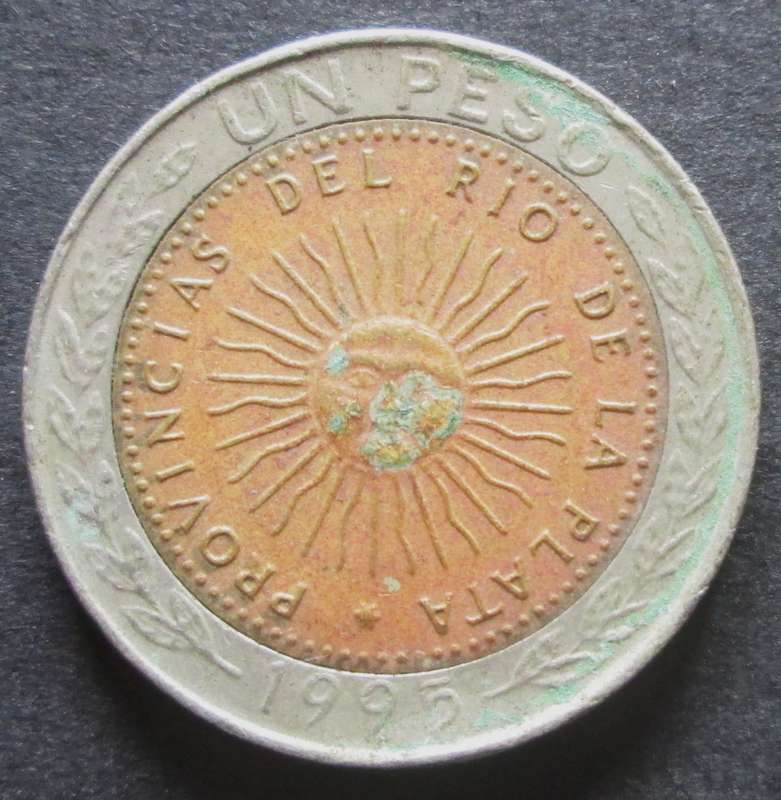 1995 Argentina 1 Peso