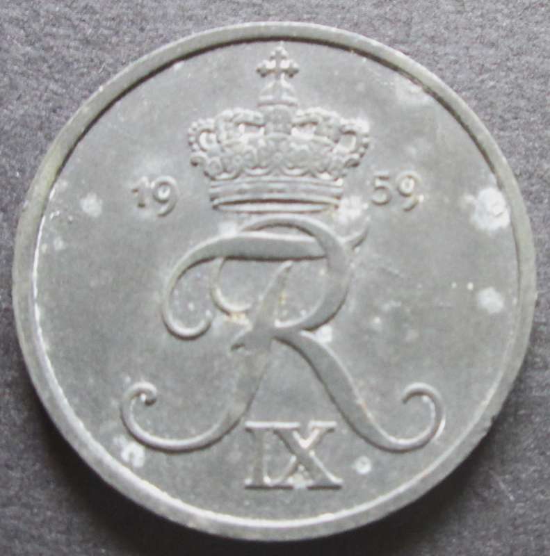 1959 Denmark 5 Ore