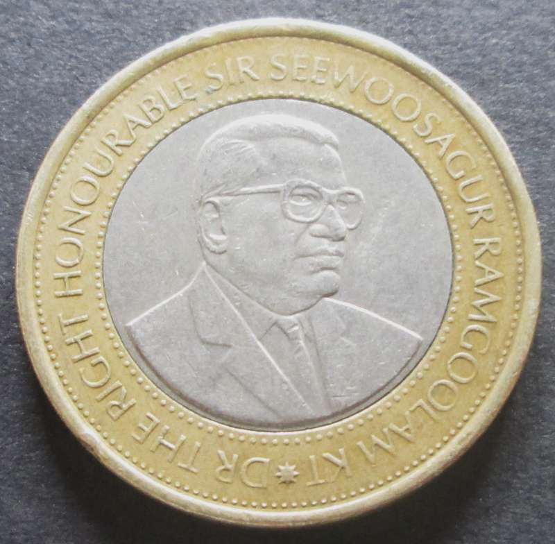 2007 Mauritius 20 Rupees