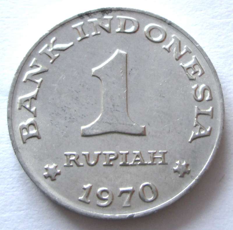 1970 Indonesia 1 Rupiah