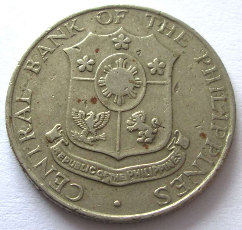 1966 Philippines 25 Centavos
